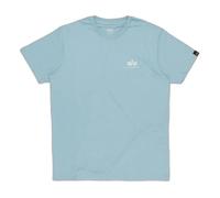 T-shirt small logo Alpha Industries Basic Gris L
