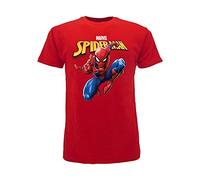 T-Shirt Spiderman Original Spider-Man Red Spider Man Official Marvel T-shirt Baby Boy - Red - 12-13 Years