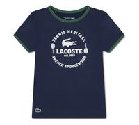 T-shirt Sport Contrast collar Recycled fibers Navy blue 6 years