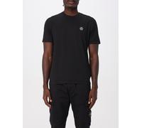 STONE ISLAND Mens Cotton Jersey T-Shirt - Colour: V0029 Black - Size: XL XL