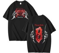 T-Shirt StrayKidz Cotton Blouse Unisex Domin ATE Tshirt Bang Chan Chanbin Lee Know Hyunjin Han Felix Seungmin I.N Fans Round Neck Looser Short Sleeve Top