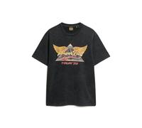 T-shirt Superdry 70s Rock Graphic Band Noir 2XL
