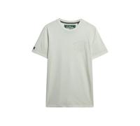 Superdry Athletic Emboss Relaxed Fit Short Sleeve T-shirt Beige M Men
