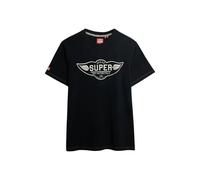 Superdry Auto Logo Relaxed Fit Short Sleeve T-shirt Black L Men