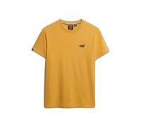 Superdry Essential Logo Embroidered Short Sleeve T-shirt Yellow XL Men