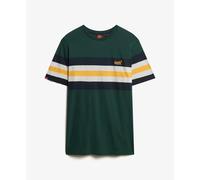Superdry Essential 3 Stripe T-shirt, Green, Size Xl, Men Green