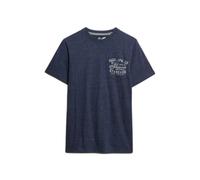Superdry Industrial Relaxed Fit Short Sleeve T-shirt Blue M Men
