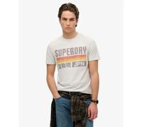 T-shirt Superdry Japan Stripe Relaxed Gris L