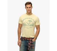 Superdry Lo-fi Outdoor Mono Relaxed Short Sleeve T-shirt Yellow S Men