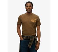 Superdry Copper Label Relaxed Short Sleeve T-shirt Brown S Men
