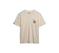 Superdry Merchant Graphic Pocket Short Sleeve T-shirt White XL Men