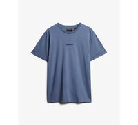 T-shirt Superdry Micro Logo Bleu S