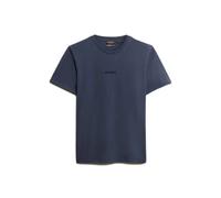 Superdry Micro Logo Short Sleeve T-shirt Blue S Men
