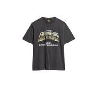 Superdry 70s Rock Graphic Band Short Sleeve T-shirt Grey S Men