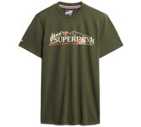 Superdry Outdoor Scene Relaxed Fit Short Sleeve T-shirt Green S Men