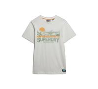 Superdry Outdoors Mountain Relaxed Fit Short Sleeve T-shirt White XL Men