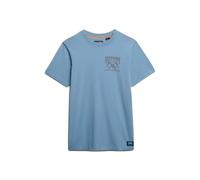 Superdry Outdoors Mountain Relaxed Fit Short Sleeve T-shirt Blue 2XL Man