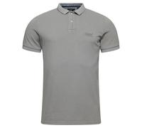 T-Shirt Superdry Polo Shirt Man Cotton Grey