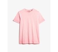 Superdry Raw Edge Slub Short Sleeve T-shirt Pink M Men