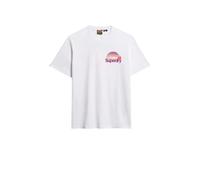T-shirt Superdry reat Outdoors Chest Blanc S