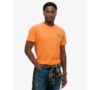 Superdry Neon Relaxed Short Sleeve T-shirt Orange XL Men