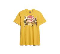 Superdry Tokyo Vl Graphic Short Sleeve T-shirt Yellow M Men