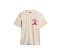 Superdry Trade Tools Loose Short Sleeve T-shirt Beige S Man