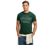Superdry Vintage Prep Relaxed Fit Short Sleeve T-shirt Green 3XL Men