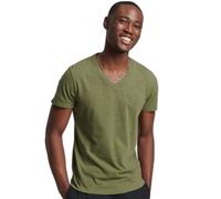 Superdry Men's Vintage Logo EMB VEE TEE T-Shirt, Thrift Olive Marl, Small