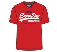 Superdry Vintage Logo Classic Short Sleeve T-shirt Red S Men