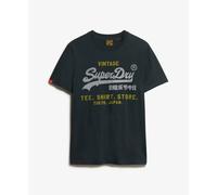 T-shirt Superdry Vl Heritage Relaxed Bleu XL