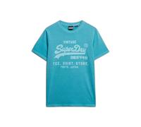 T-shirt Superdry Vl Neon Relaxed Bleu 2XL