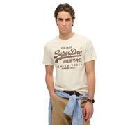 T-shirt Superdry Vl Relaxed Blanc 2XL