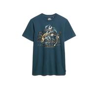 Superdry Vl Tokyo Relaxed Fit Short Sleeve T-shirt Blue M Men