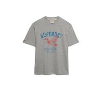 Superdry Wild Frontier Relaxed Short Sleeve T-shirt Grey L Men