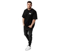 Tapout Men's Creekside T-Shirt, Black/White, L