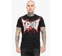 Tapout Splashing Short Sleeve T-shirt Black L Men