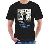 T-Shirt Taxi Driver Japan Japanese Movie Cult De NIRO Retro Vintage 70S Men T Shirt Black M