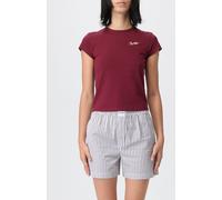 T-Shirt THE ATTICO Woman color Burgundy - Size: 40 - female