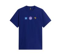 T-shirt The North Face Explorer Badges Rlx Bleu 2XL