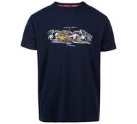 Trespass Men's Casual T-Shirt Horton - Knitted Woven Casual Top for Men, 180gsm Cotton-Poly Blend Crew Neck Men's T-Shirt, Men's Tshirt with Printed Decal on Chest