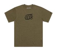 Troy Lee (FA25) Mens T-Shirt - BADGE - Olive Heather