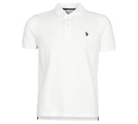 T-Shirt U.S. Polo Assn. King 67355 Polo Shirt Woman Cotton White Black