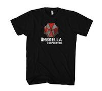 T-Shirt -Umbrella Corporation - Evil Tee Shirt Resident Game - Black - L