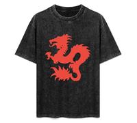 T-Shirt Unisex Retro Dean Blunt ZUSHI Cotton Round Neck Black S