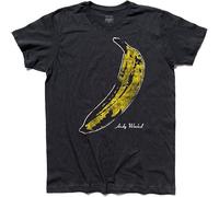 T-Shirt Uomo Andy Warhol Banana The Velvet Under Ground & Nico Rock E Pop Art(XX-Large)
