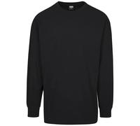 T-shirt urban classic boxy heavy longleeve Noir XL