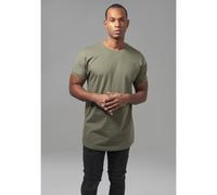 Men Tb1561-Long Shaped Turnup Tee 1 Olive S