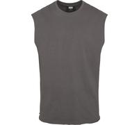 Urban Classics Men's Sleeveless T-Shirt Workout Vest – 100% Jersey Cotton, Darkshadow, XL