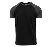 T-shirt Urban Classic raglan contrat Black XL